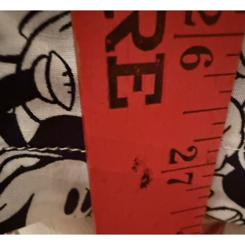 Disney Men's Mickey Mouse 100% Rayon Short-Sleeve Shirt Size S Brand New NWT - Picture 8 of 10